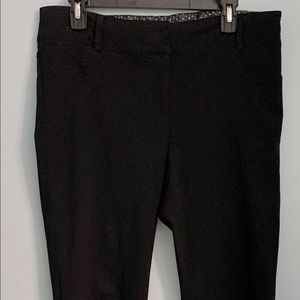 Maurice’s Black ankle pants Sz 11/12S